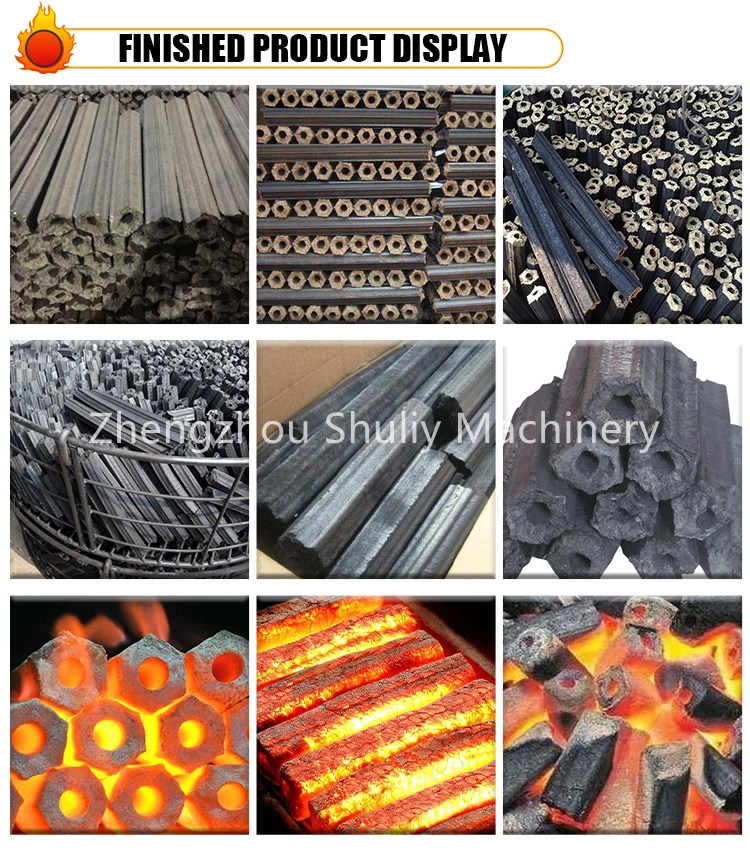 Biomass Wood Sawdust Briquette Machine Charcoal Briquette Machine